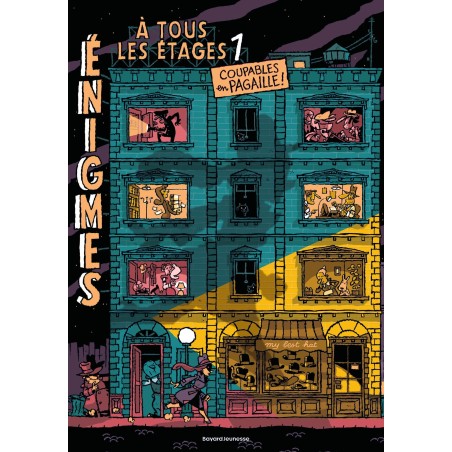 Livre Enigmes à tous les étages - Tome 1 : Coupables en pagaille