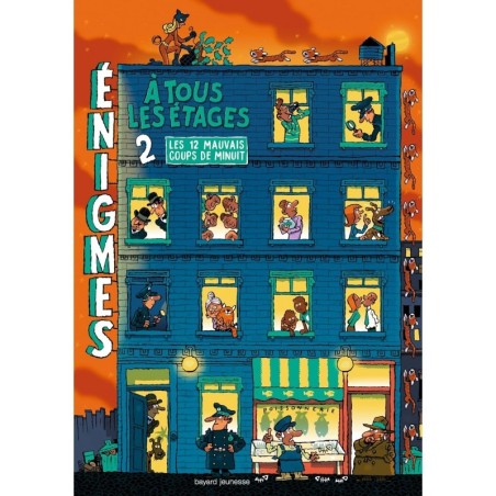 Livre Enigmes à tous les étages - Tome 2 : Les 12 mauvais coups de minuit