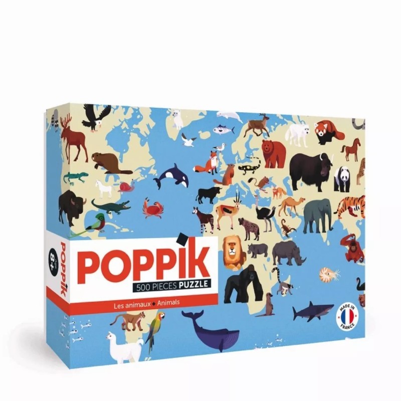 Puzzle Poppik - Les animaux - 500p.
