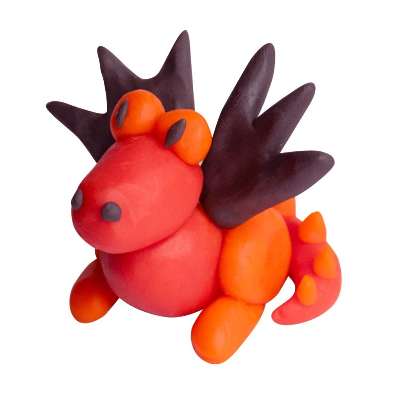 Kit à fabriquer Mon Dragon en Pâte à Modeler