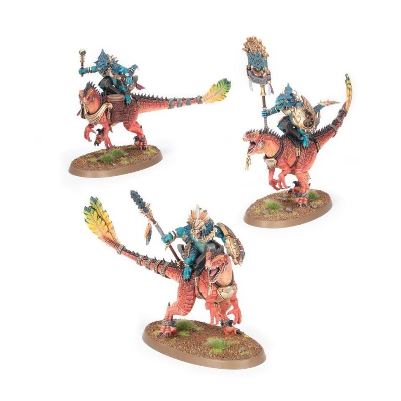 Warhammer Age of Sigmar - Seraphon : Lanciers Aggradons (Aggradon Lancers)