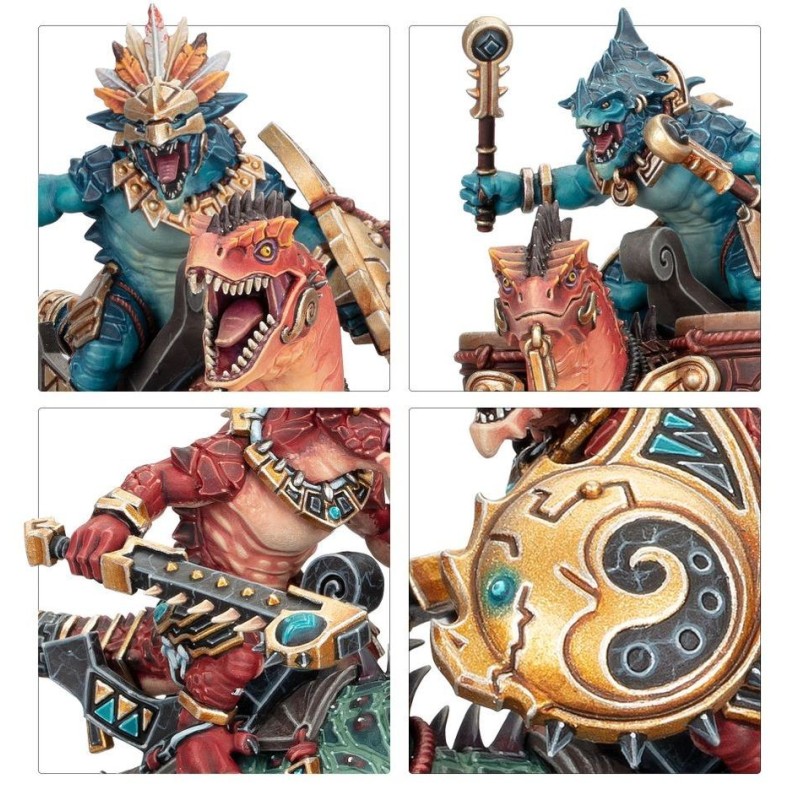 Warhammer Age of Sigmar - Seraphon : Lanciers Aggradons (Aggradon Lancers)