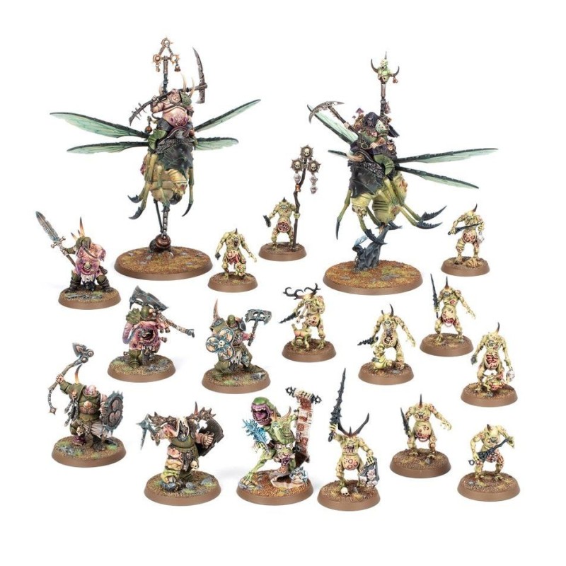 Warhammer Age of Sigmar - Putrescents de Nurgle : Nurgletes