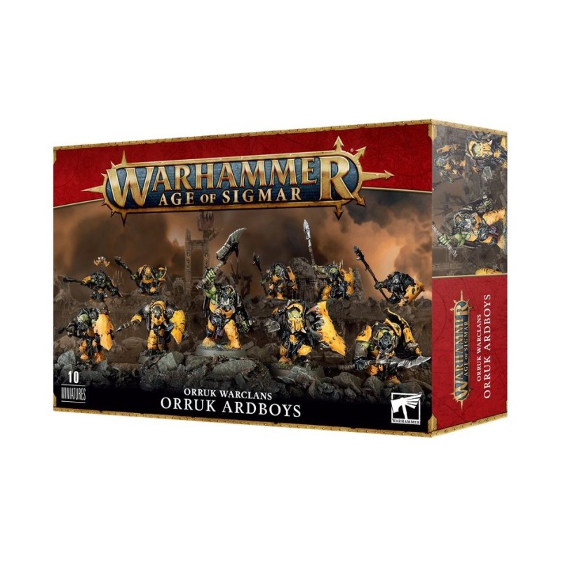 Warhammer Age of Sigmar - Clans Guerriers Orruks : Durboys Orruks (Ardboys)