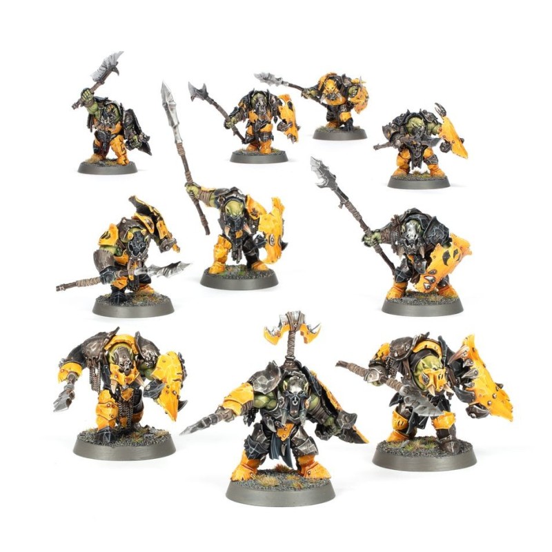 Warhammer Age of Sigmar - Clans Guerriers Orruks : Durboys Orruks (Ardboys)