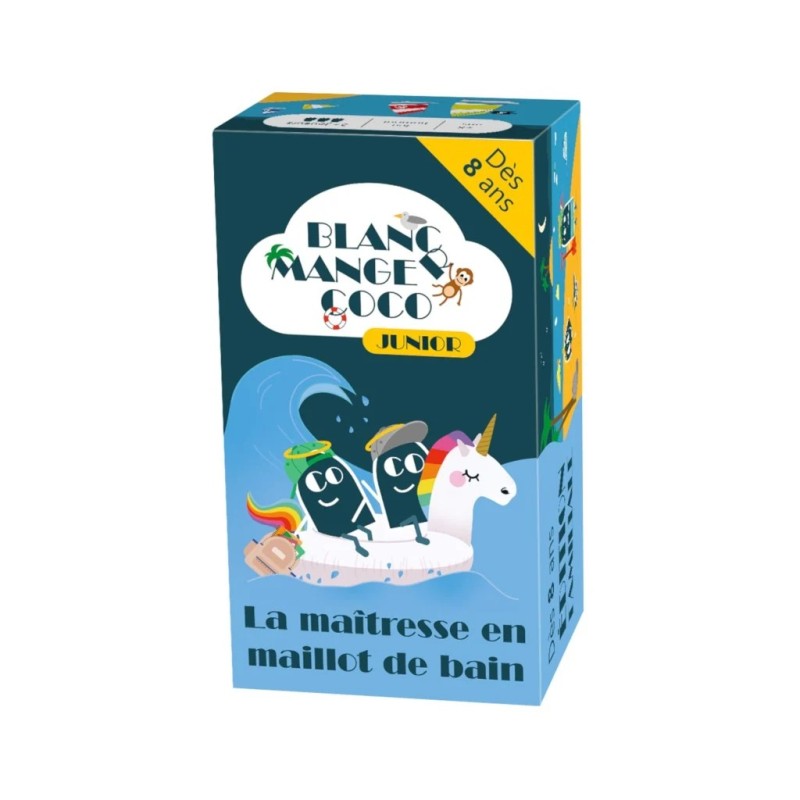 Blanc manger coco Junior - La maîtresse en maillot de bain