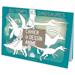 Cahier de dessin animé - Au temps des dinosaures