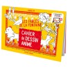 Cahier de dessin animé - les Fables de la Fontaine