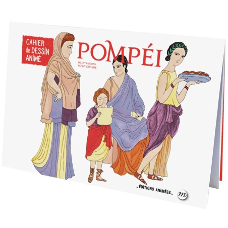 Cahier de dessin animé - Pompei