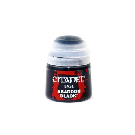 Citadel - Peinture Base : Abaddon Black
