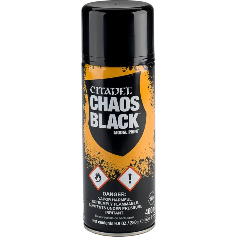 Citadel - Bombe de sous-couche : Chaos Black Spray