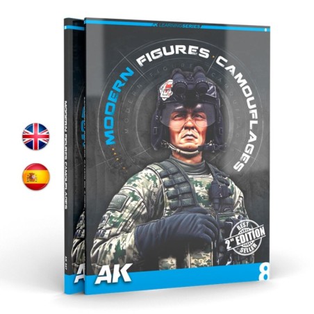 AK - Camuflajes Modernos Para Figuras (AK Learning Series N° 8) Spanish
