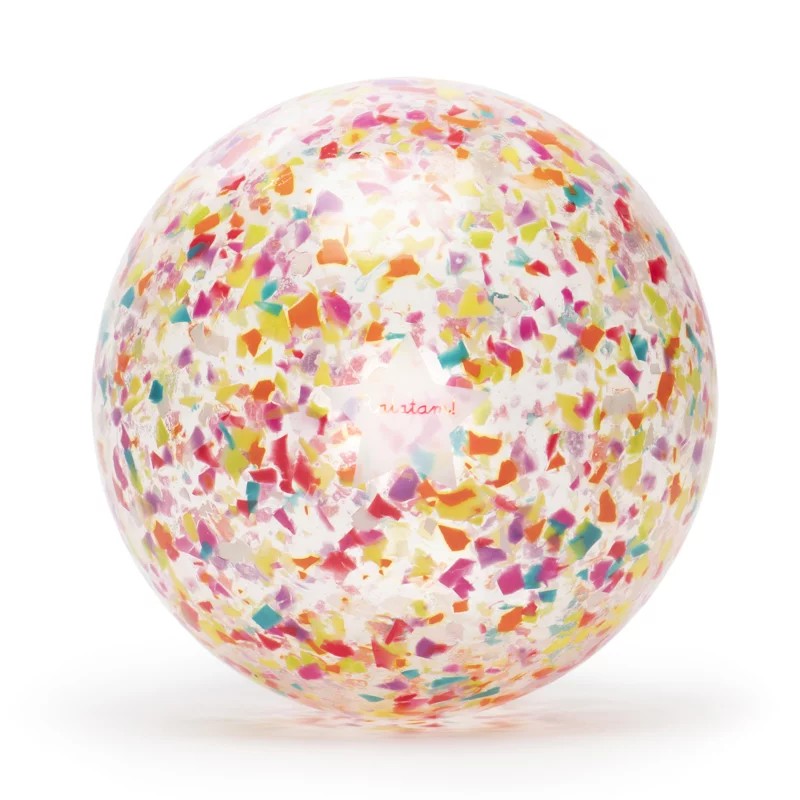 Ballon 'confetti' multico 22 cm - Ratatam