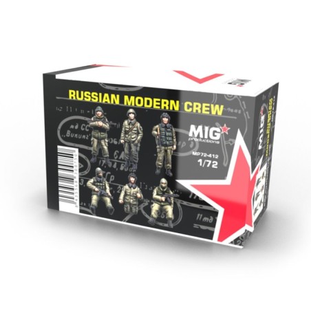 AK - Kit de modélisme : Russian Modern Crew 1: 72