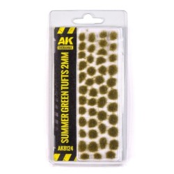 AK - Décor végétal : Summer green tufts 2 mm