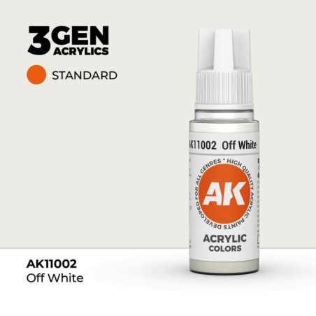AK - Peinture 3gen : Offwhite - 17 ml