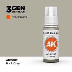 AK - Peinture 3gen : Rock Grey - 17 ml