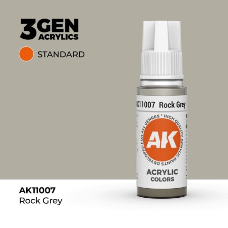 AK - Peinture 3gen : Rock Grey - 17 ml