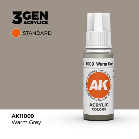 AK - Peinture 3gen : Warm Grey - 17 ml