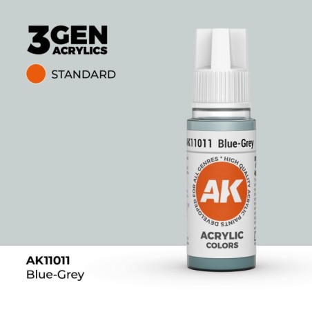 AK - Peinture 3gen : Blue - Grey - 17 ml