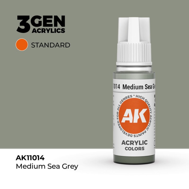AK - Peinture 3gen : Medium Sea Grey - 17 ml