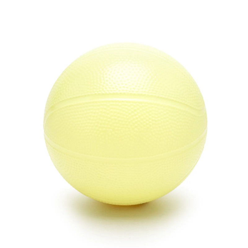 Ballon de basket 18 cm Jaune - Ratatam
