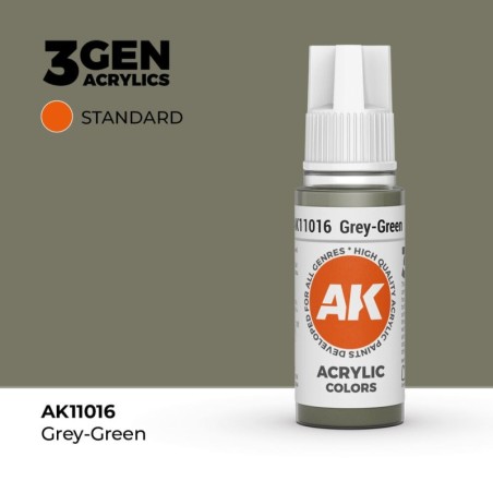 AK - Peinture 3gen : Grey - Green - 17 ml