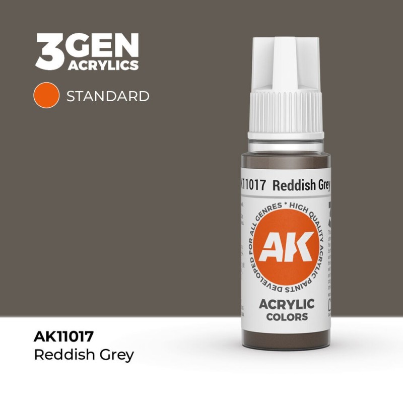 AK - Peinture 3gen : Reddish Grey - 17 ml