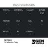  AK - Peinture 3gen : Tenebrous Grey - 17 ml