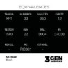  AK - Peinture 3gen : Black - 17 ml