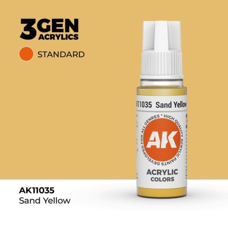 AK - Peinture 3gen : Sand Yellow - 17 ml