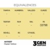  AK - Peinture 3gen : Pastel Yellow - 17 ml