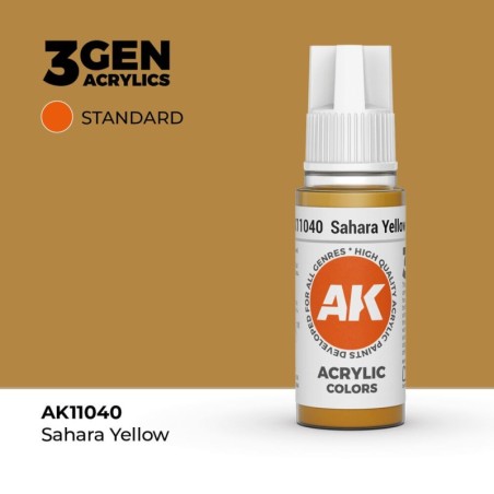 AK - Peinture 3gen : Sahara Yellow - 17 ml