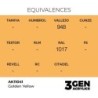  AK - Peinture 3gen : Golden Yellow - 17 ml