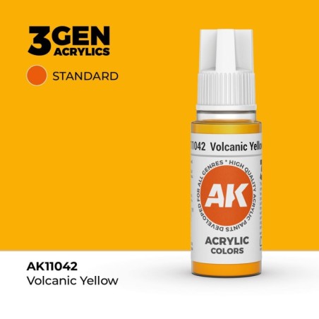 AK - Peinture 3gen : Volcanic Yellow - 17 ml