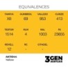  AK - Peinture 3gen : Yellow - 17 ml
