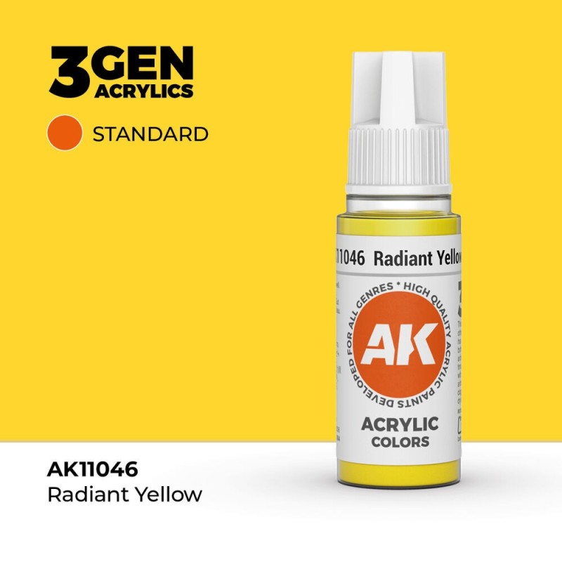 AK - Peinture 3gen : Radiant Yellow - 17 ml