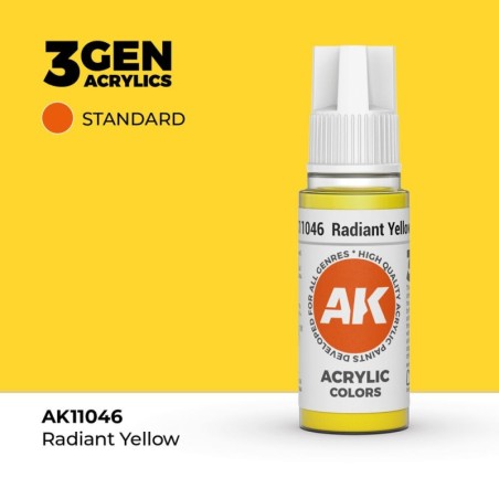 AK - Peinture 3gen : Radiant Yellow - 17 ml
