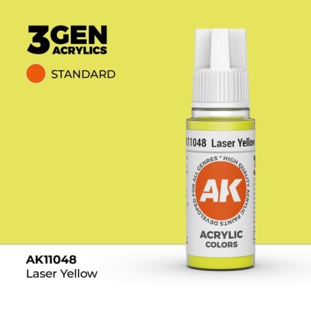 AK - Peinture 3gen : Laser Yellow - 17 ml