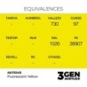  AK - Peinture 3gen : Fluorescent Yellow - 17 ml