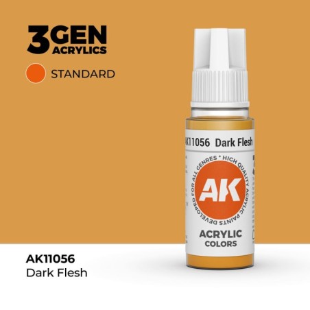 AK - Peinture 3gen : Dark Flesh - 17 ml