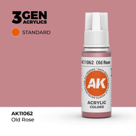 AK - Peinture 3gen : Old Rose - 17 ml