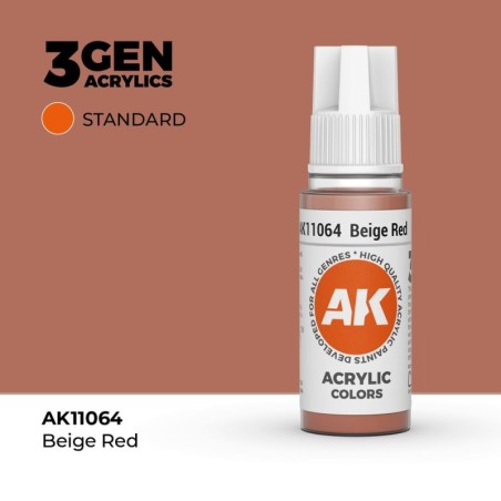 AK - Peinture 3gen : Beige Red - 17 ml