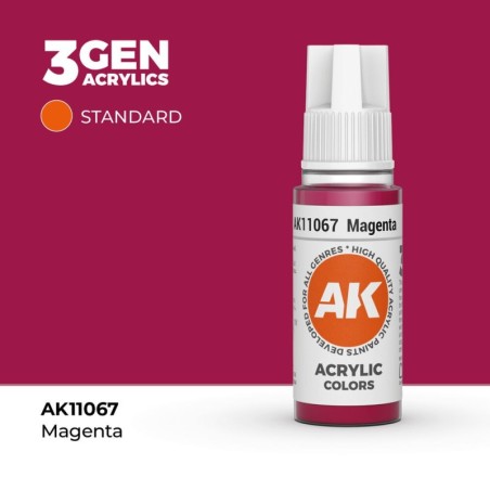 AK - Peinture 3gen : Magenta - 17 ml