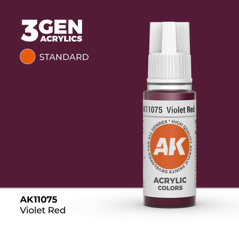 AK - Peinture 3gen : Violet Red - 17 ml