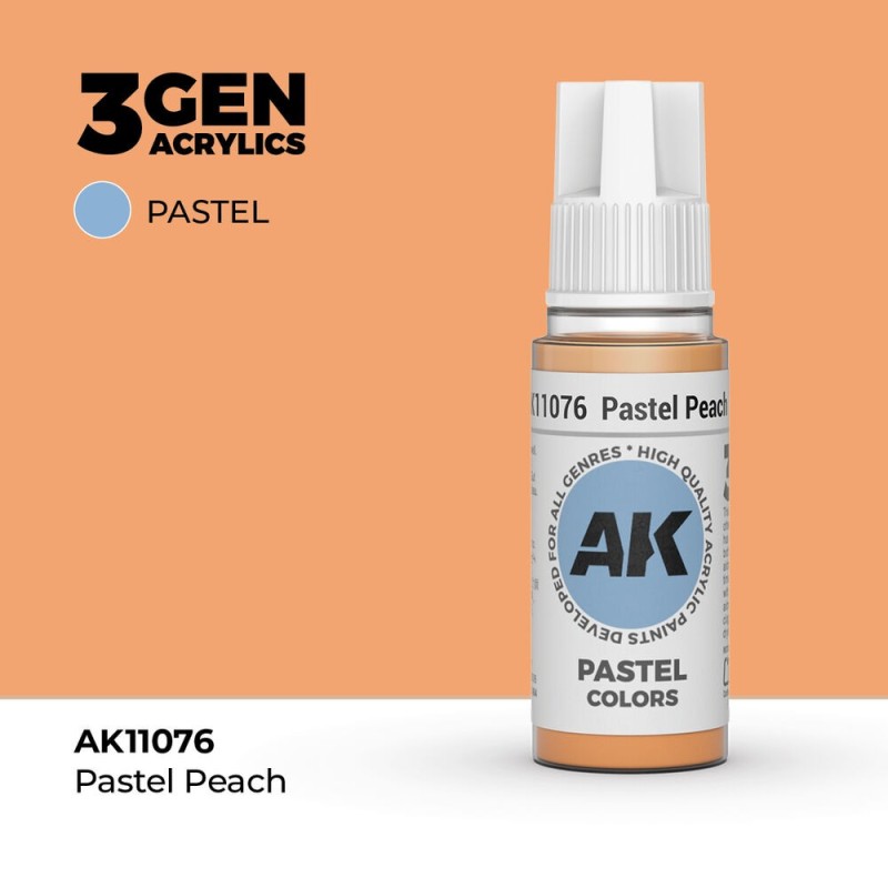 AK - Peinture 3gen : Pastel Peach - 17 ml