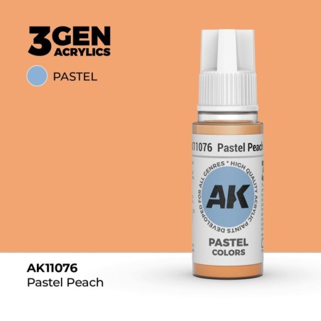 AK - Peinture 3gen : Pastel Peach - 17 ml