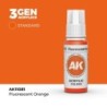 AK - Peinture 3gen : Fluorescent Orange - 17 ml