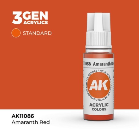 AK - Peinture 3gen : Amaranth Red - 17 ml