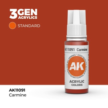 AK - Peinture 3gen : Carmine - 17 ml